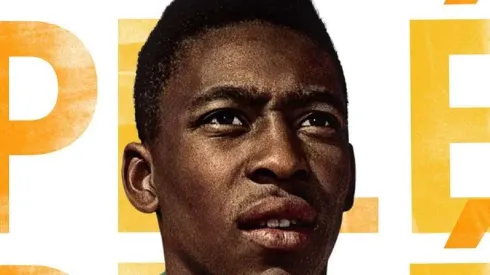 Pôster do documentário sobre Pelé, produzido pela Netflix
