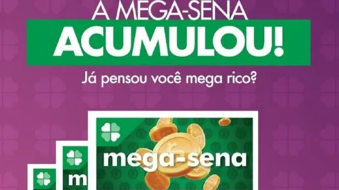 Mega Sena acumulou novamente e vai pagar R$ 42 milhões

