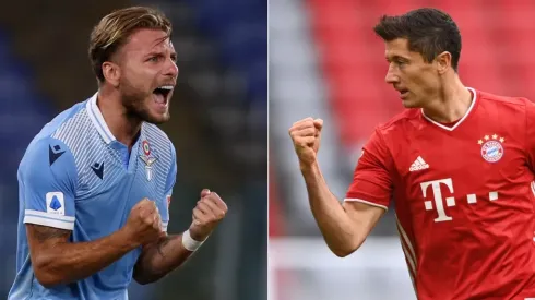 Lazio x Bayern de Munique pelas oitavas de final da Champions League 2020/21 – (Getty Images)
