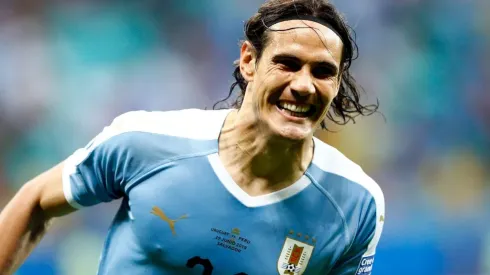 Cavani virou sonho dos torcedores gremistas – Foto: Thiago Calil/AGIF.
