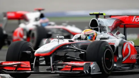 Carro da McLaren da primeira vitória de Lewis Hamilton é leiloado. (Foto: Getty Images)
