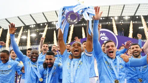 Manchester City foi o campeão inglês da temporada 2020-21 (Foto: Getty Images)
