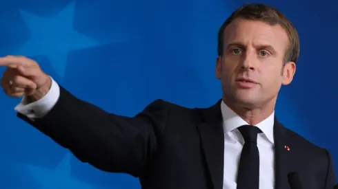 Emmanuel Macron é presidente da França
