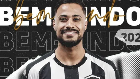 Foto: Reprodução Perfir Oficial Twitter Botafogo de Futebol e Regatas
