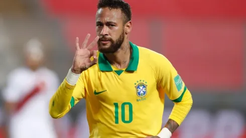Neymar é o principal artilheiro nos confrontos Brasil x Peru na era Tite: são quatro gols marcados (Foto: Getty Images)
