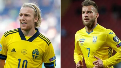 Suécia e Ucrânia se enfrentam nesta terça-feira (Foto: Getty Images)
