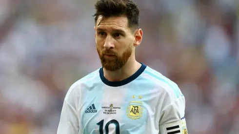 Messi marcou cinco gols em jogos contra o Brasil (Foto: Getty Images)
