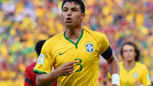 Se o Brasil for campeão, Thiago Silva será o encarregado de levantar a taça da Copa América (Foto: Getty Images)
