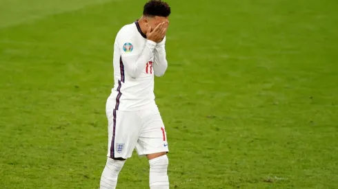 Sancho desperdiçou pênalti na final da Eurocopa, disputada entre Itália x Inglaterra
