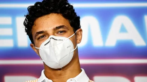 Lando Norris esteve na final da Eurocopa