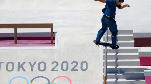 Na foto, o medalhista olímpico Kelvin Hoefler. (Foto: Getty Images)
