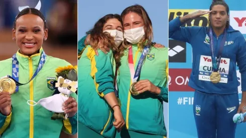 Atletas brasileiras que conquistaram o ouro em Tóquio (Foto: Getty Images)
