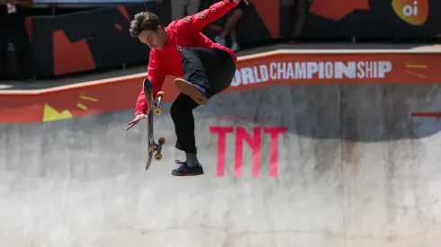 Luiz Francisco é o terceiro do ranking mundial do skate park e vai em busca de medalha em Tóquio (Foto: Getty Images)
