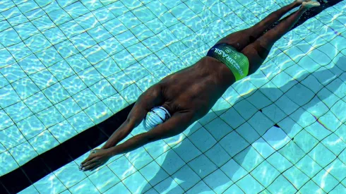 Na foto, o atleta Wendell Belarmino, que integra a delegação brasileira de natação nas Paralimpíadas de Tóquio. (Foto: Getty Images)
