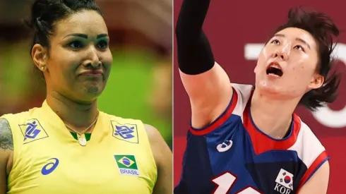 Brasil e Coréia do Sul brigam por uma vaga na final olímpica (Foto: Getty Images)
