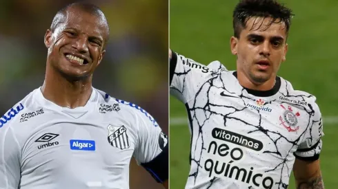 Santos e Corinthians se enfrentam neste domingo (Foto: Getty Images)
