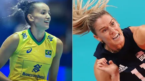 Brasil e Estados Unidos fazem a final do voleibol feminino (Foto: Getty Images)
