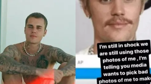 Justin Bieber reclama de postagens de fotos suas
