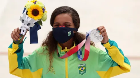 Rayssa Leal foi a atleta mais citada no mundo todo durante os Jogos Olímpicos (Foto: Getty Images)
