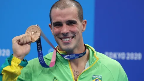 Bruno Fratus vai em busca do índice para estar nos Jogos Olímpicos de Paris, em 2024 (Foto: Getty Images)
