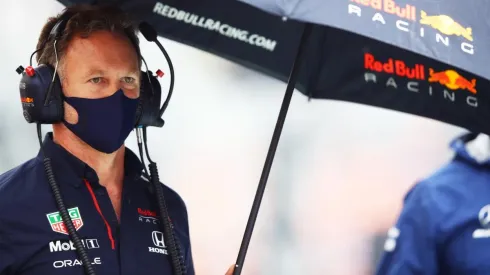 Segunda Christian Horner, cultura da equipe não permite que desistam do título da temporada 2021 (Foto: Getty Images)
