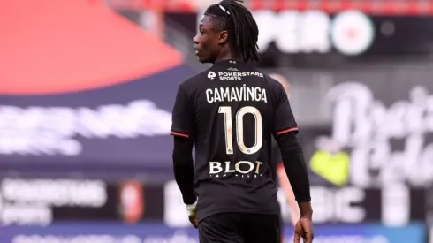 Eduardo Camavinga é camisa 10 do Rennes (Twitter/Reprodução)
