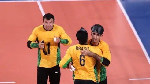 Brasil encerra invencibilidade do Japão e se garante nas quartas de final do goalball nos Jogos Paralímpicos de Tóquio (Foto: Getty Images)
