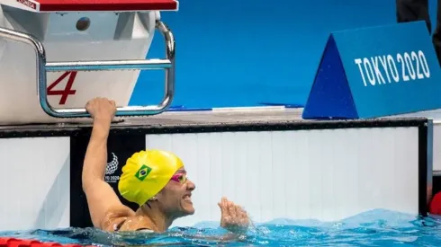 A nadadora superou a sua própria marca de 26s87, alcançada nas eliminatórias da mesma prova nos Jogos Paralímpicos de Tóquio.
