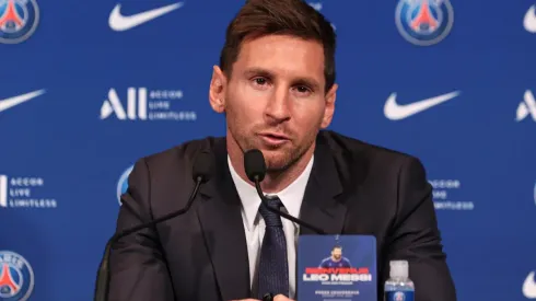 Messi estreou pelo PSG na vitória por 2 a 0 sobre o Reims (Foto: Getty Images)
