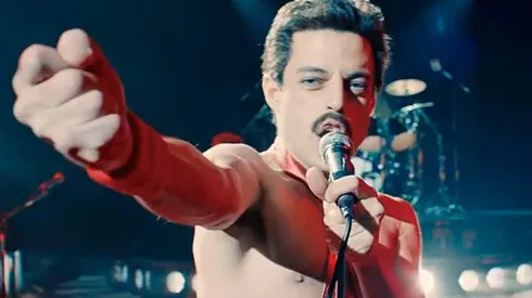 Rami Malek como Freddie Mercury em 'Bohemian Rhapsody'
