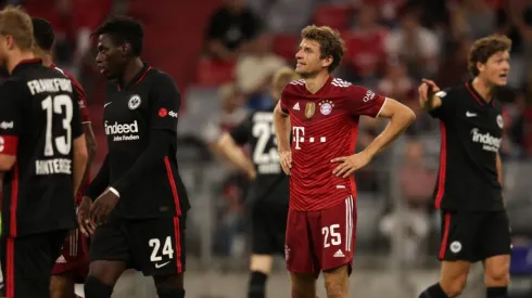 Müller não escondeu a insatisfação com a primeira derrota da equipe | Crédito: Getty Images
