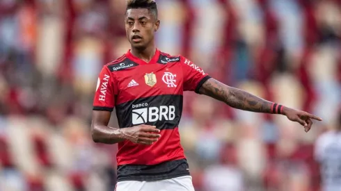 Bruno Henrique viajou com o time, mas não deve estar entre os titulares | Crédito: Thiago Ribeiro/AGIF
