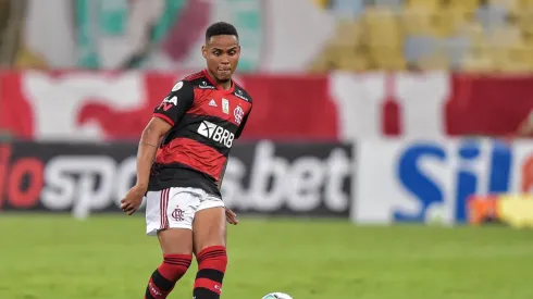 Natan, hoje no Bragantino, pode render mais R$22 milhões ao Flamengo. Foto: Thiago Ribeiro/AGIF

