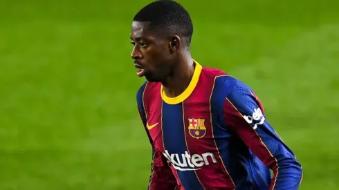 Ousmané Dembélé pode deixar o Barcelona. Jogador nunca foi unanimidade no elenco culé (Getty Images)
