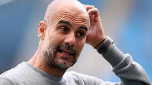 Pep Guardiola, treinador do Manchester City (Foto: Getty Images)

