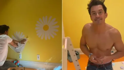 Orlando Bloom pintou o quarto de sua filha com Katy Perry
