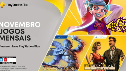 PS Plus terá 6 jogos de graça aos assinantes de novembro