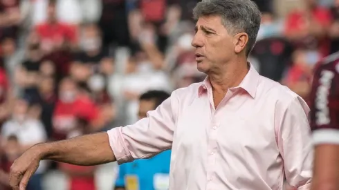 Renato diz que Flamengo voltou com a mesma postura mesmo com segundo tempo sem efetividade (Foto: Robson Mafra/AGIF)
