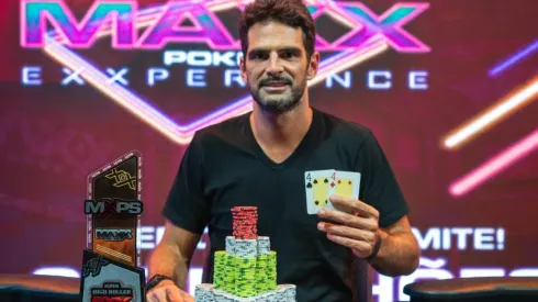 Thiago Camilo arrumou uma boa forra (Foto: Divulgação Maxx Poker)
