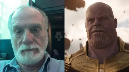 Leonardo José deu voz ao vião Thanos na sequência de filmes da Marvel
