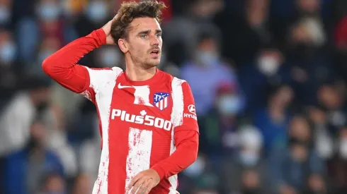 Griezmann havia sido suspenso por entrada dura em Roberto Firmino (Getty Images)
