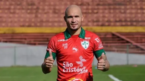 Tito marcou apenas um gol com a camisa da Portuguesa (Foto: Dorival Rosa/Portuguesa)
