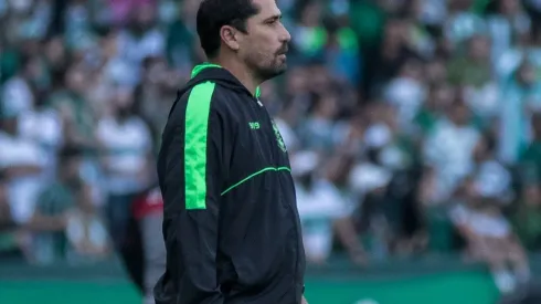 Robson Mafra/AGIF, Gustavo Morínigo, técnico do Coritiba
