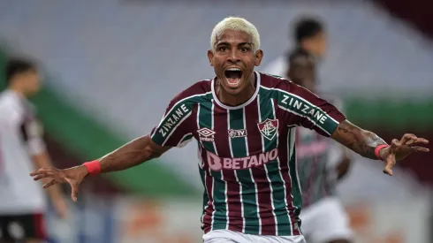 Thiago Ribeiro/AGIF – John Kennedy, atacante do Fluminense
