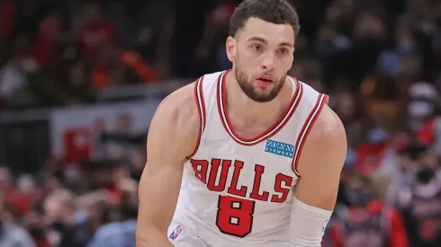 LaVine testou positivo para COVID e deverá ser desfalque para os próximos jogos dos Bulls (Getty Images)
