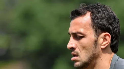 Foto: Ivan Storti / Santos FC - Edu Dracena mostrou irritação quanto a renovação estagnada de Marcos Leonardo