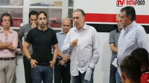 Reprodução/ TV Botafogo – Paulo Pelaipe, diretor executivo do Botafogo-SP
