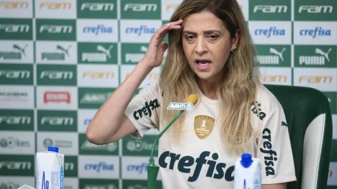 Foto: Ettore Chiereguini/AGIF – Leila Pereira presidente do Palmeiras
