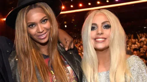 Foto: Reprodução/Getty Images – Lady Gaga e Beyoncé em premiação
