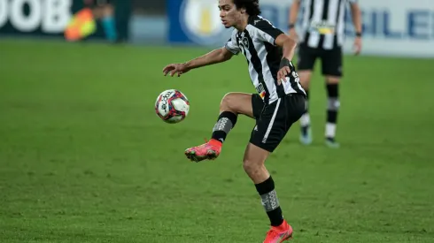 Jorge Rodrigues/ AGIF – Matheus Nascimento, centroavante do Botafogo
